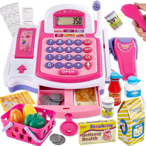 Kids toy till cash register - toy,