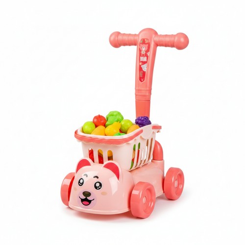 Animal face shopping cart - shopping,