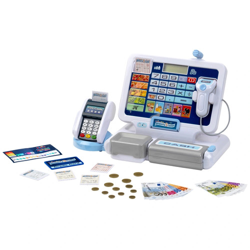 Cash register with detachable - cash,