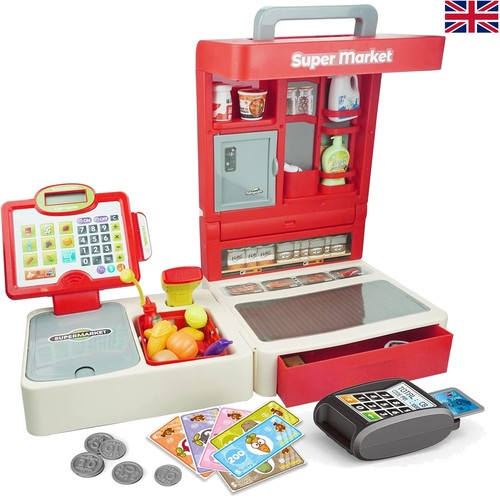 Kids cash register toy with - kids,