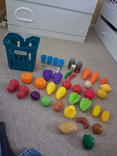 Kids shopping trolley toy - kids,