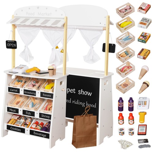 Wooden supermarket play - wooden,