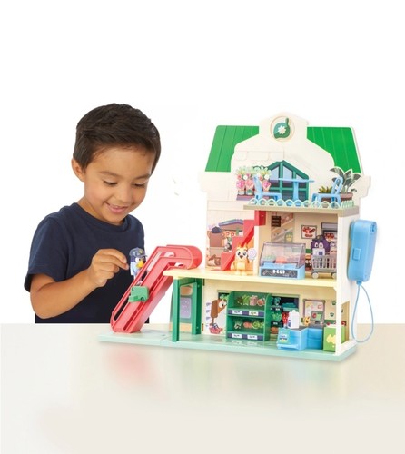 Bluey supermarket playset - bluey, with