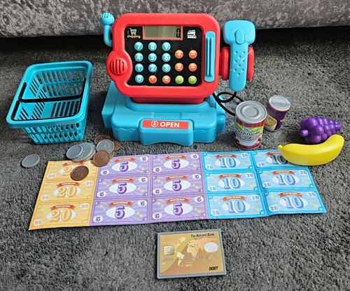Child toy cash register with - toy,